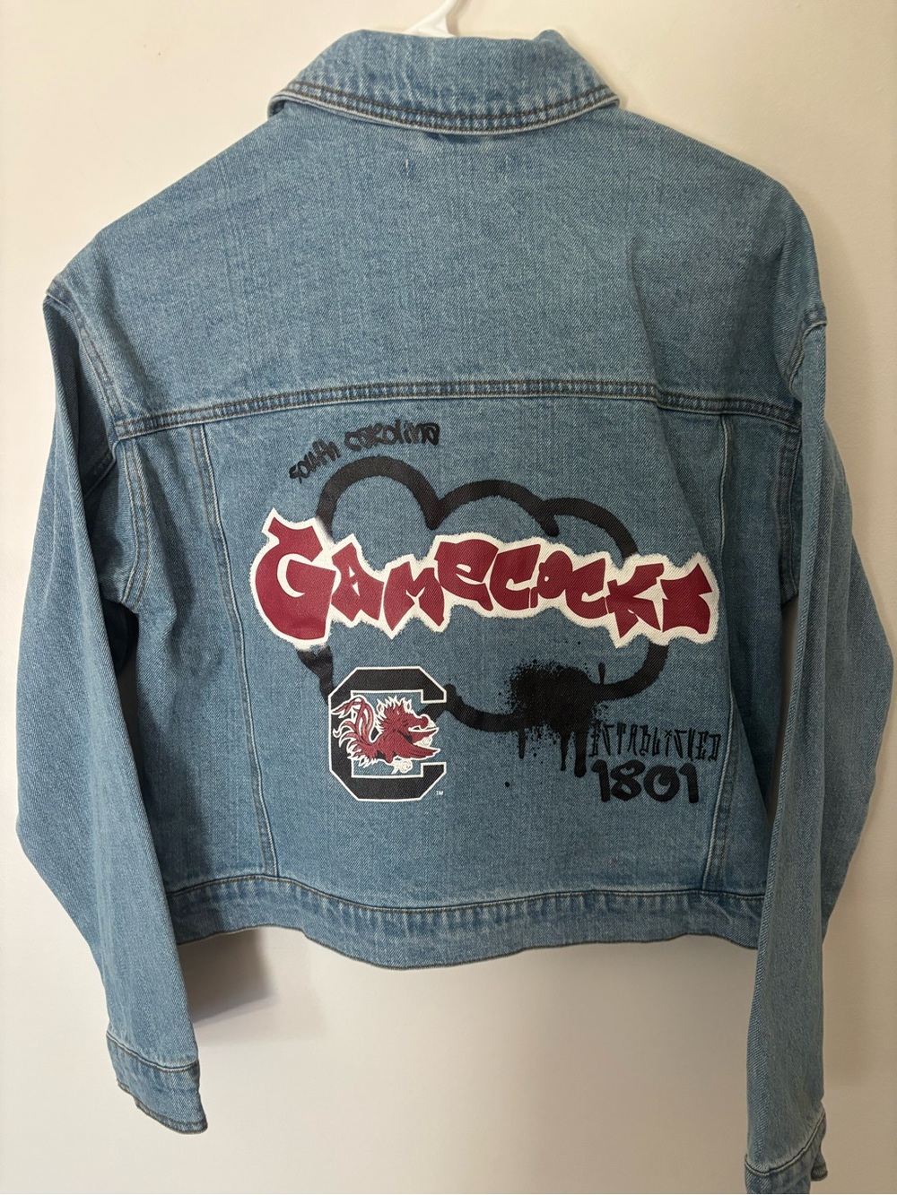 New SC Gamecocks Women’s Small Denim Jacket